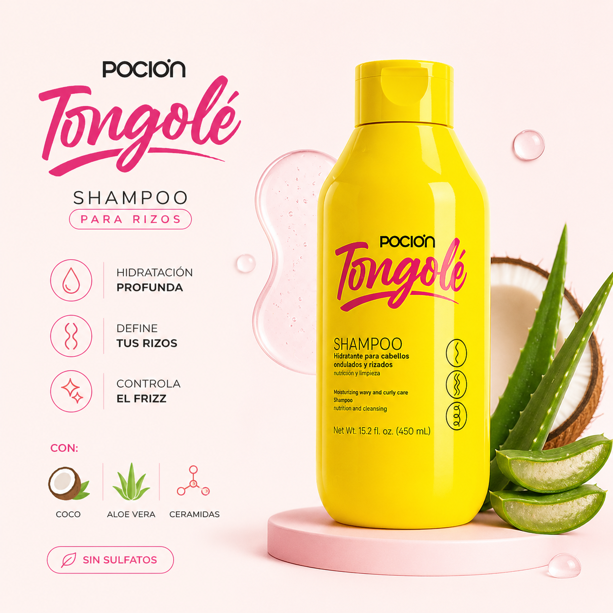 Shampoo Rizos Tongolé