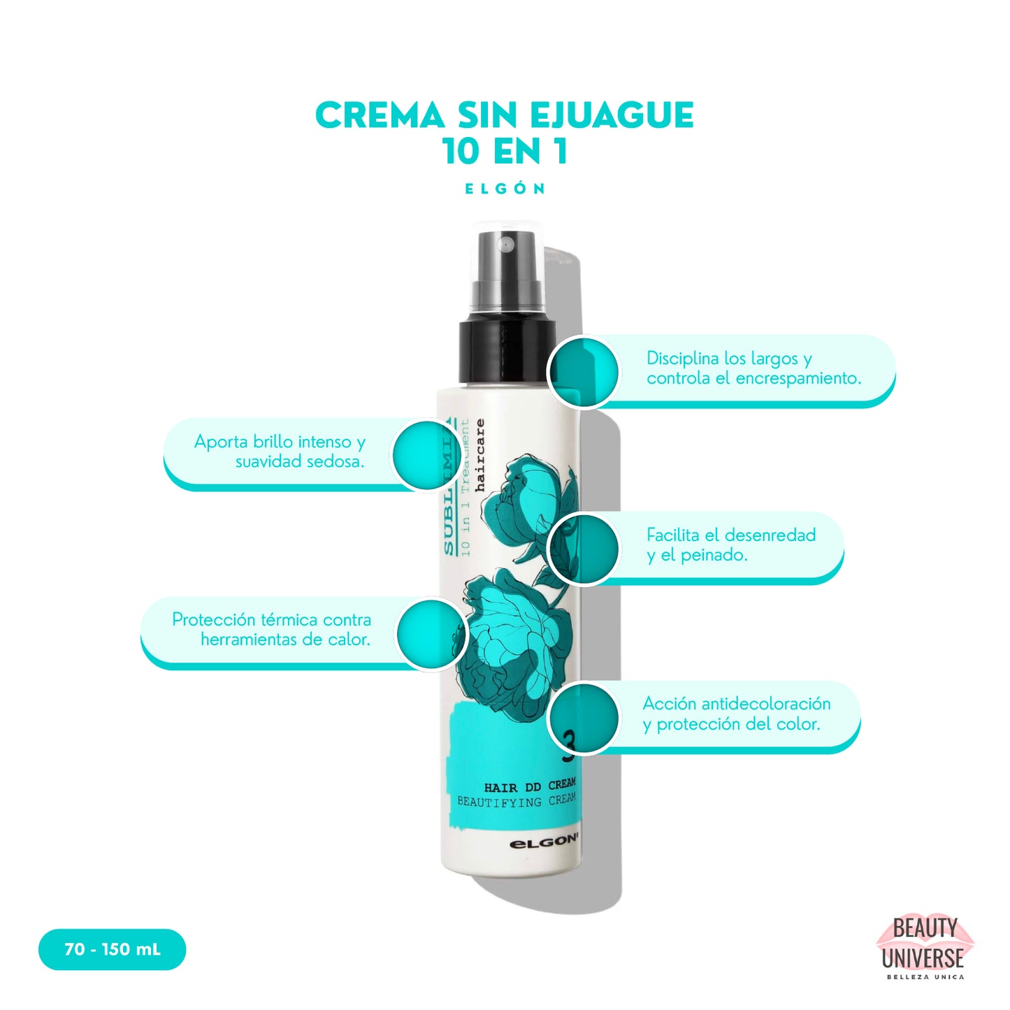 Crema sin enjuague 10 en 1