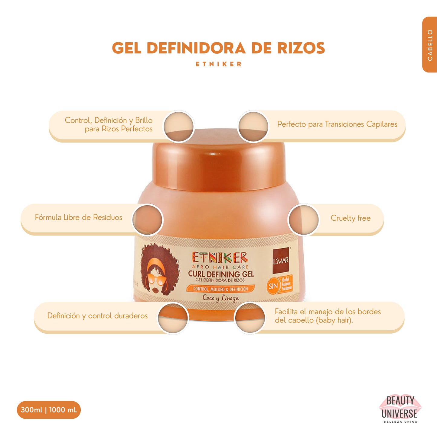 Gel para Definir Rizos