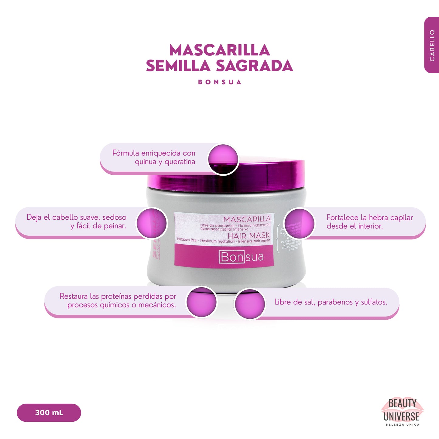 Mascarilla Semilla Sagrada