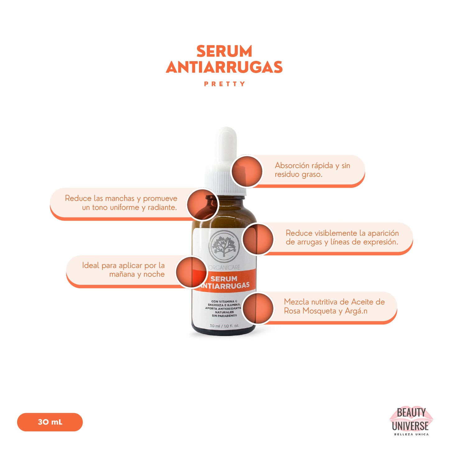Sérum Antiarrugas con Vitamina C