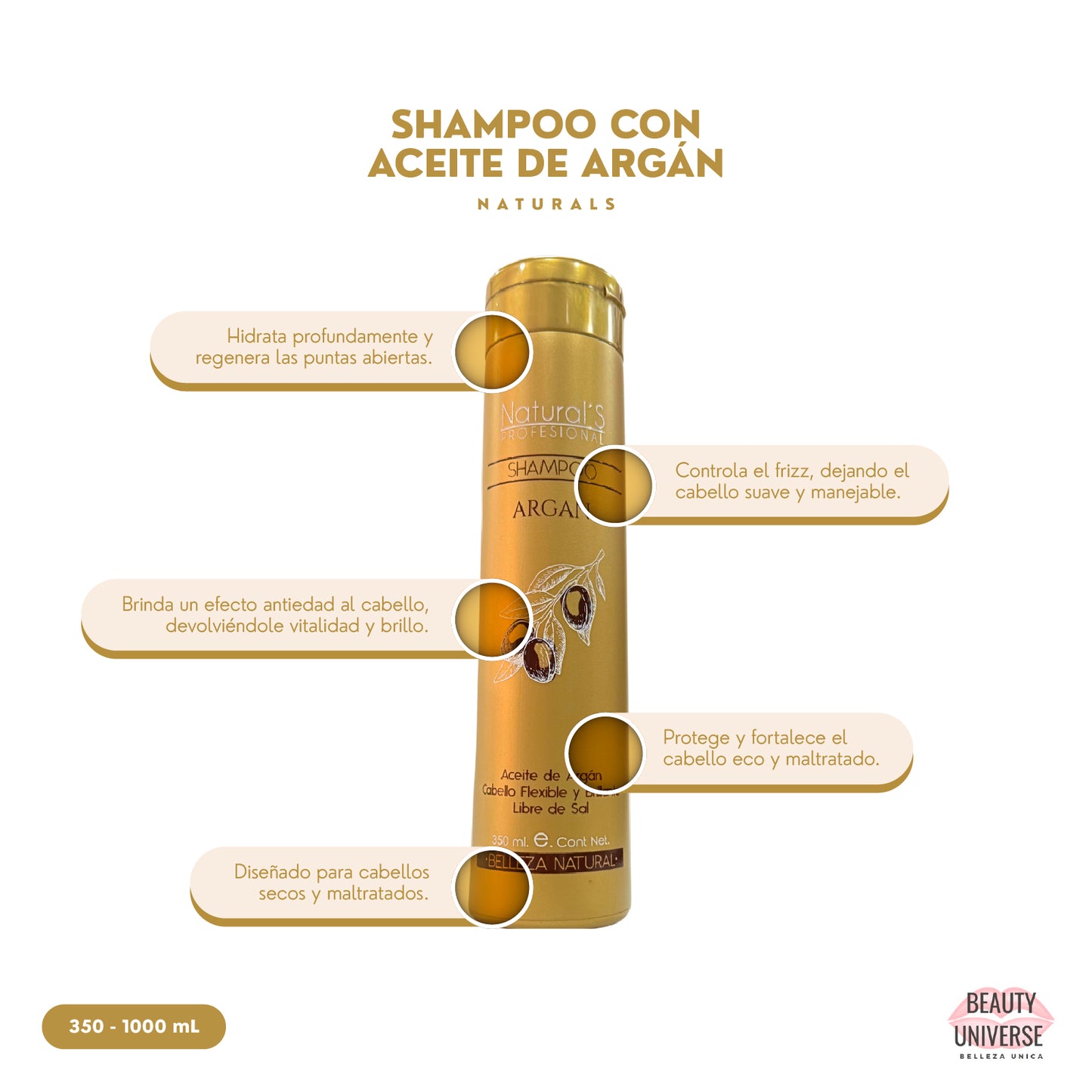 Shampoo Aceite de Argán