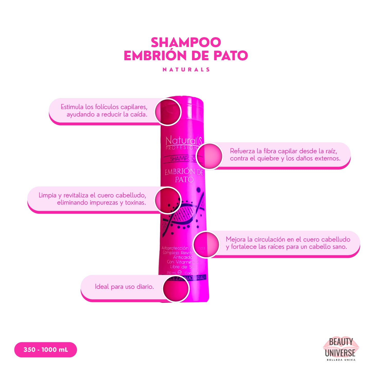 Shampoo Embrión de Pato