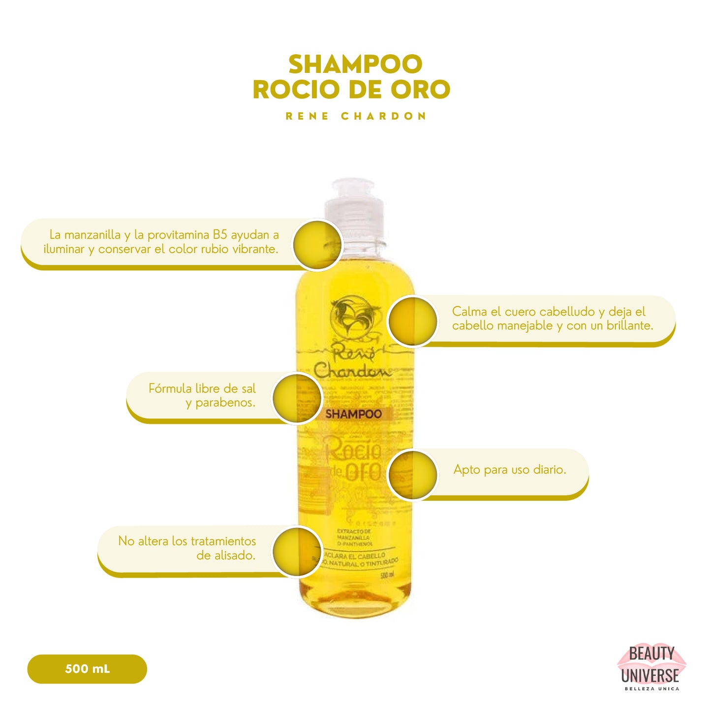 Shampoo Rocio de Oro