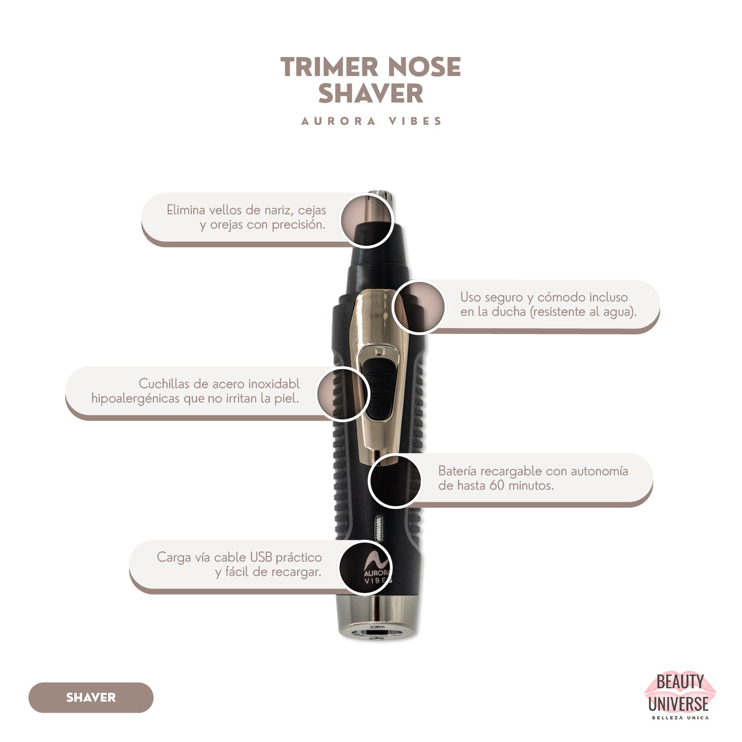 Trimer Nose Shaver