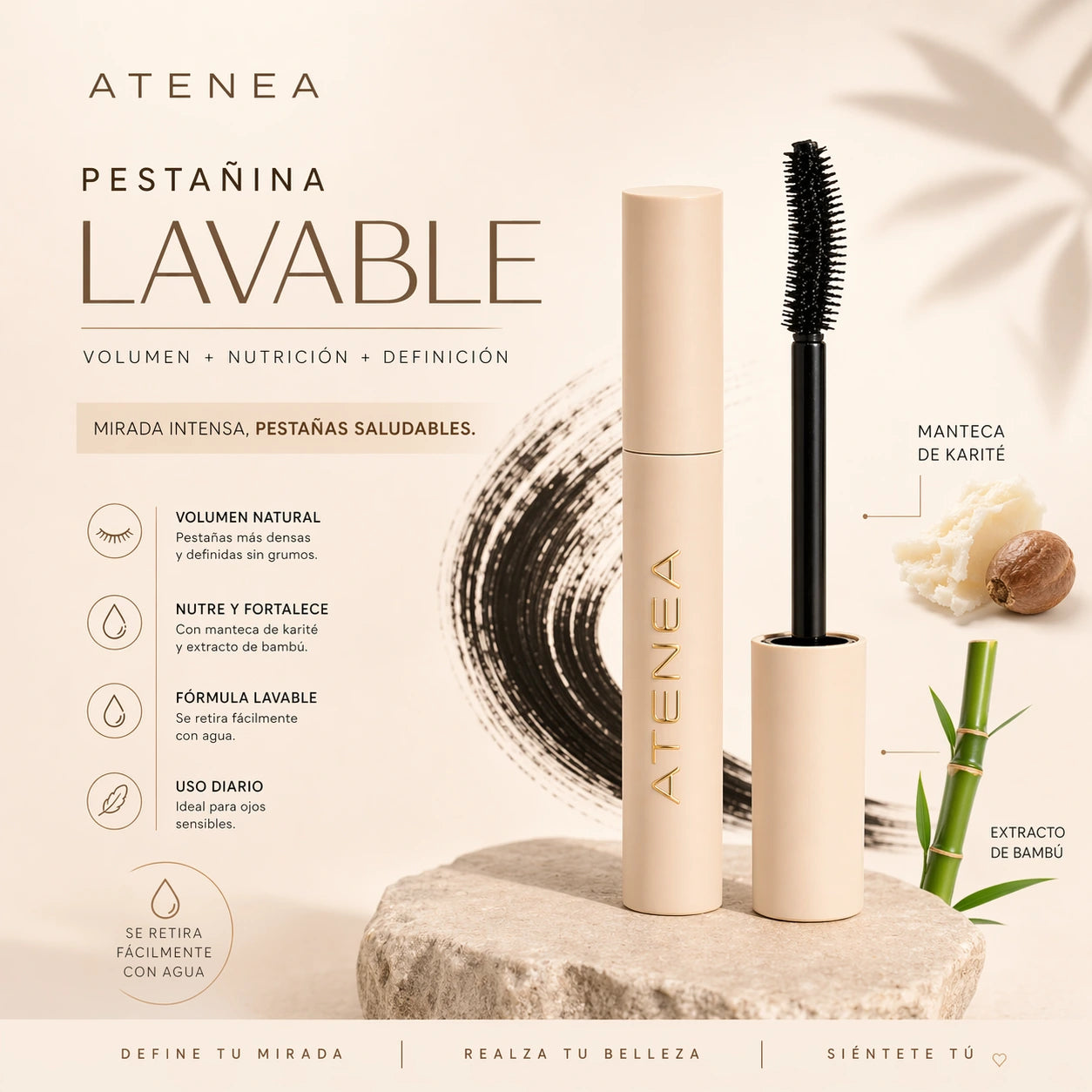Pestañina Lavable Atenea