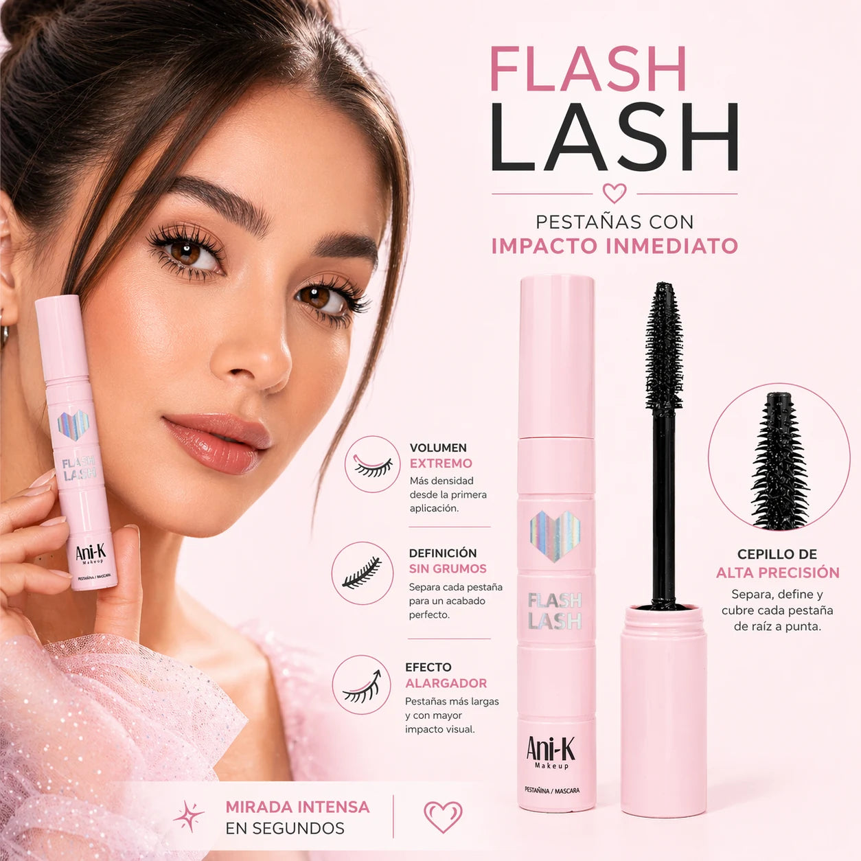 Pestañina Flash Lash Anik