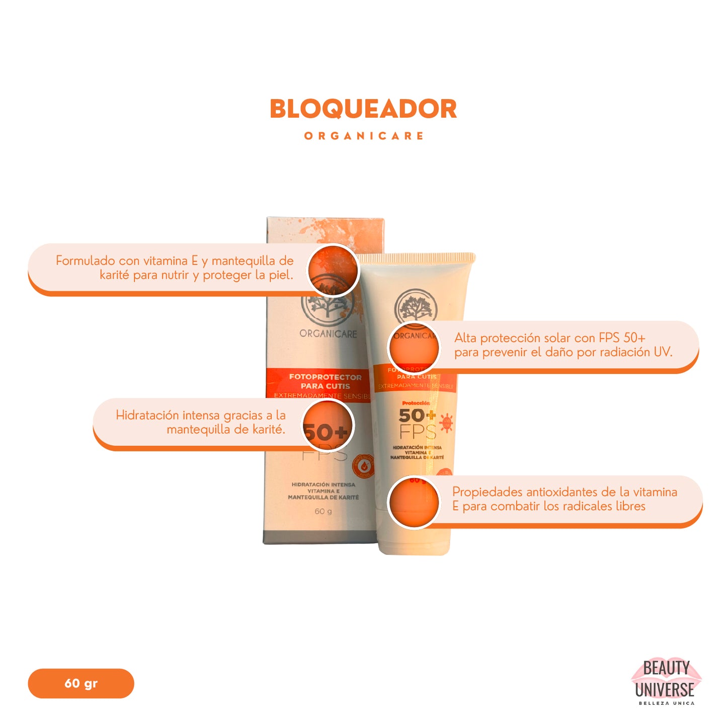 Bloqueador Organicare