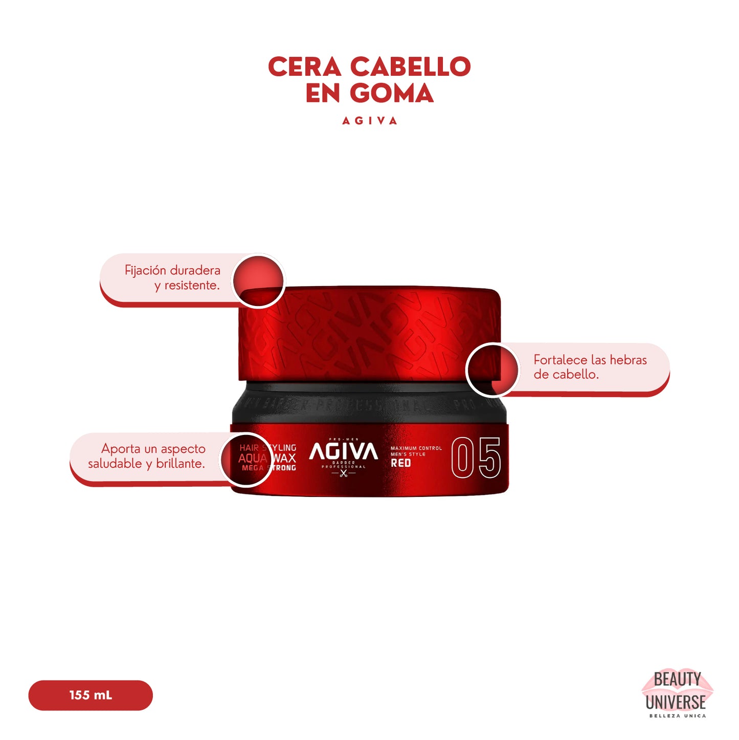 Cera Cabello en Goma