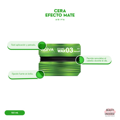 Cera Efecto Mate