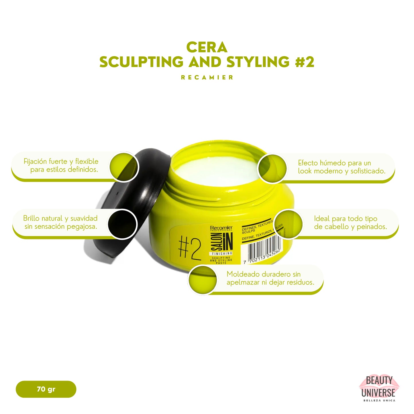 Cera Recamier Sculpting & Styling Paste 2