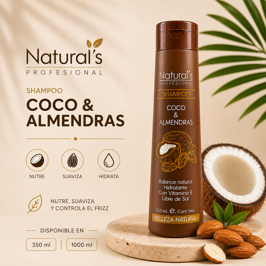 Shampoo Coco y Almendras
