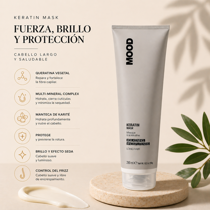 Mascarilla Keratin Control Frizz