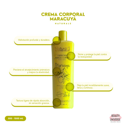 Cremas Corporales Naturals - Maracuyá
