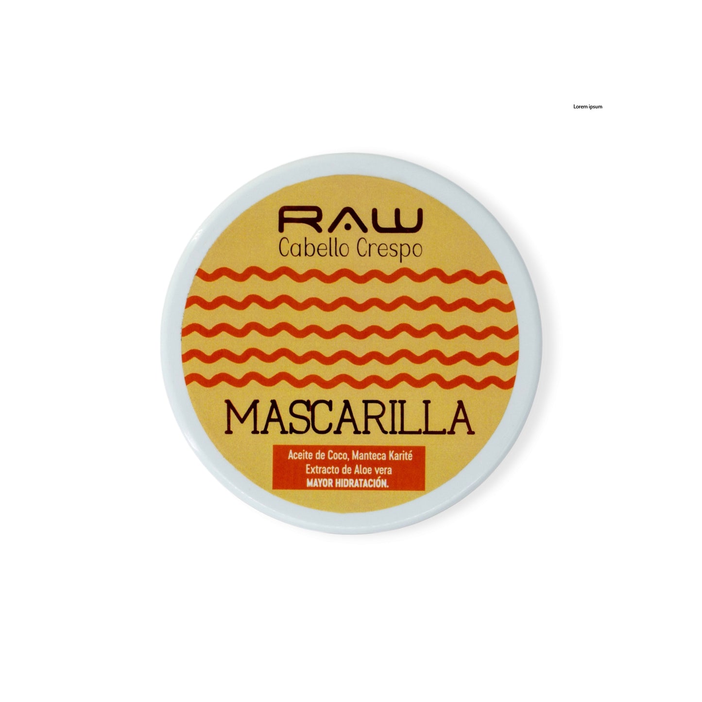 Mascarilla Cabellos  Crespos