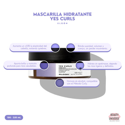 Mascarilla Nutritiva Yes Curls