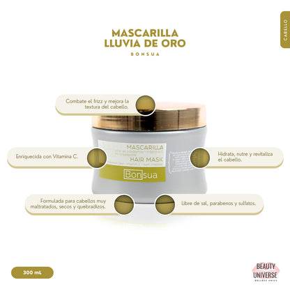 Mascarilla LLuvia de Oro