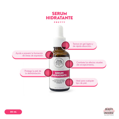 Sérum Hidratante con Ácido Hialurónico y Péptidos de Cobre