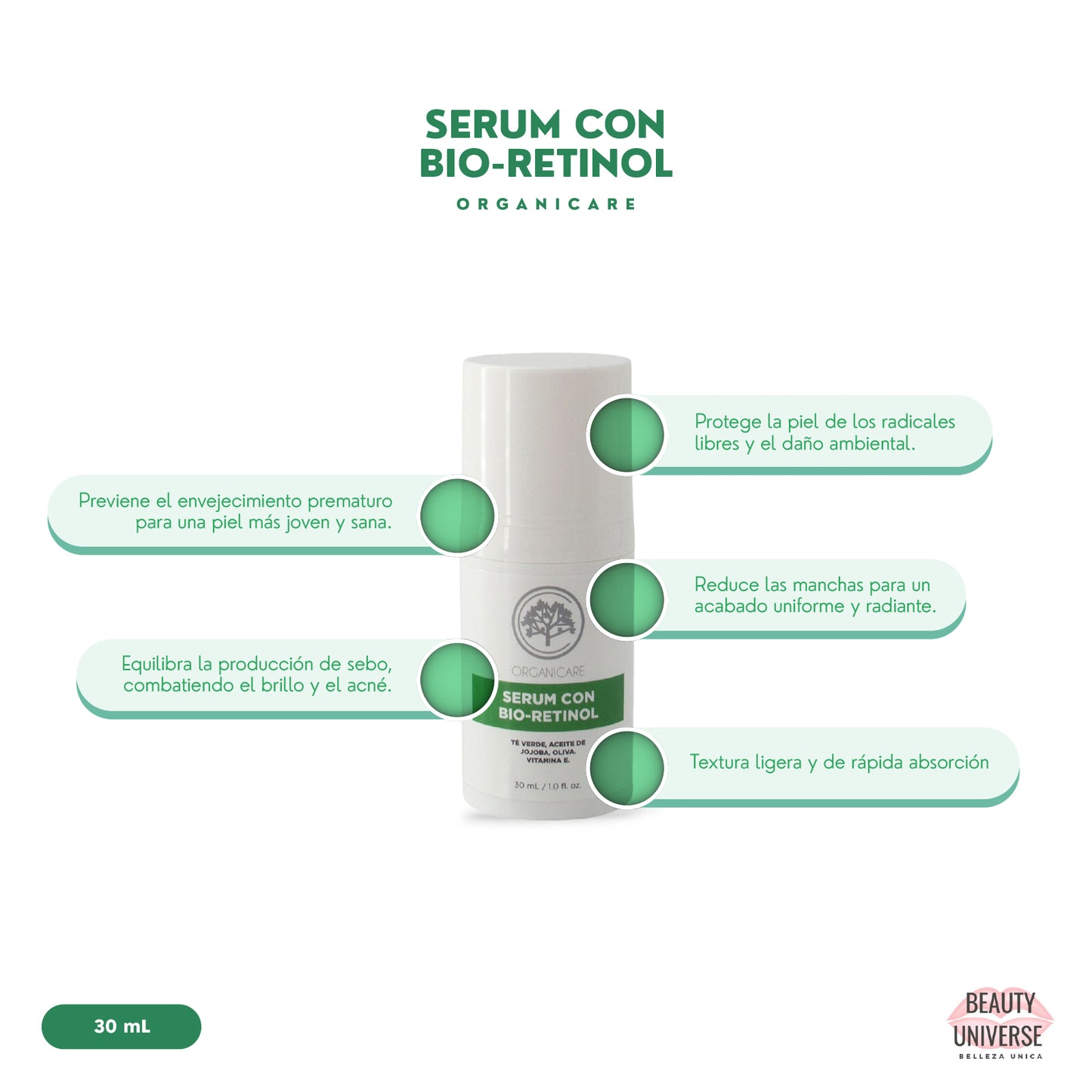 Sérum anti-edad con Bioretinol