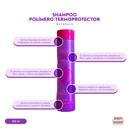 Shampoo Polimero Termoprotector