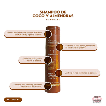 Shampoo Coco y Almendras