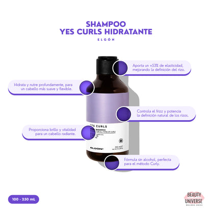 Shampoo Hidratante Yes Curls