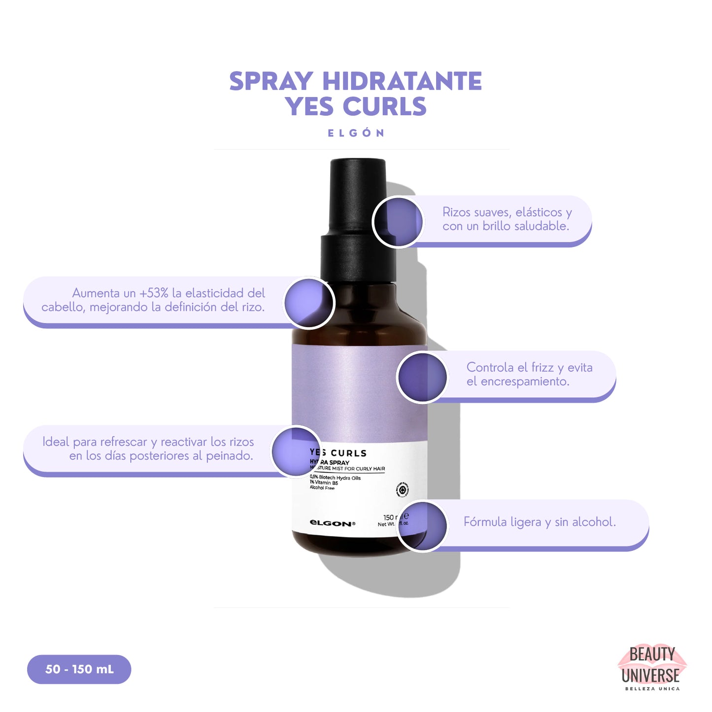 Spray Hidratante Yes Curls