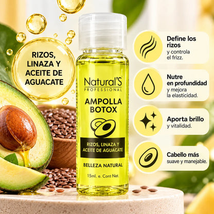 Ampolla Botox Capilar Natural's Professional 15 ml