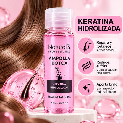 Ampolla Botox Capilar Natural's Professional 15 ml