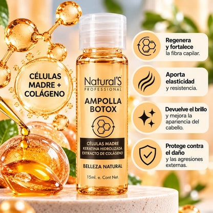Ampolla Botox Capilar Natural's Professional 15 ml