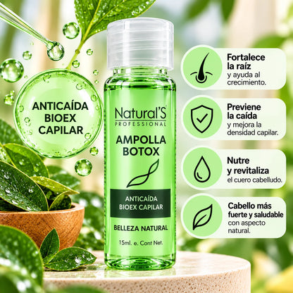 Ampolla Botox Capilar Natural's Professional 15 ml