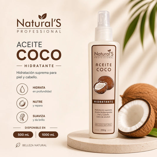 Aceite Corporal Naturals Coco