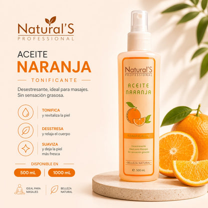 Aceite Corporal Naturals Naranja