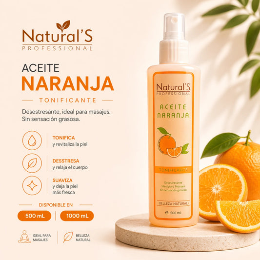 Aceite Corporal Naturals Naranja
