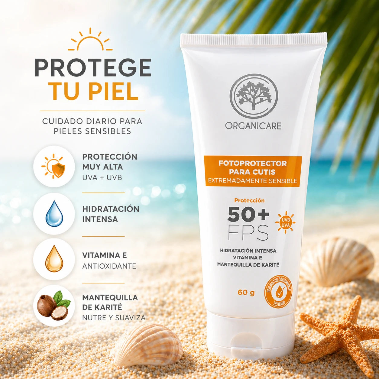 Bloqueador Organicare