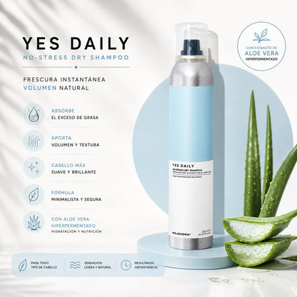 Shampoo en Seco con Aloe Vera